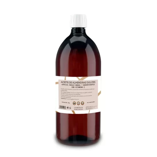 Aceite de almendras dulces-especial para masaje manual con maderoterapia 1L