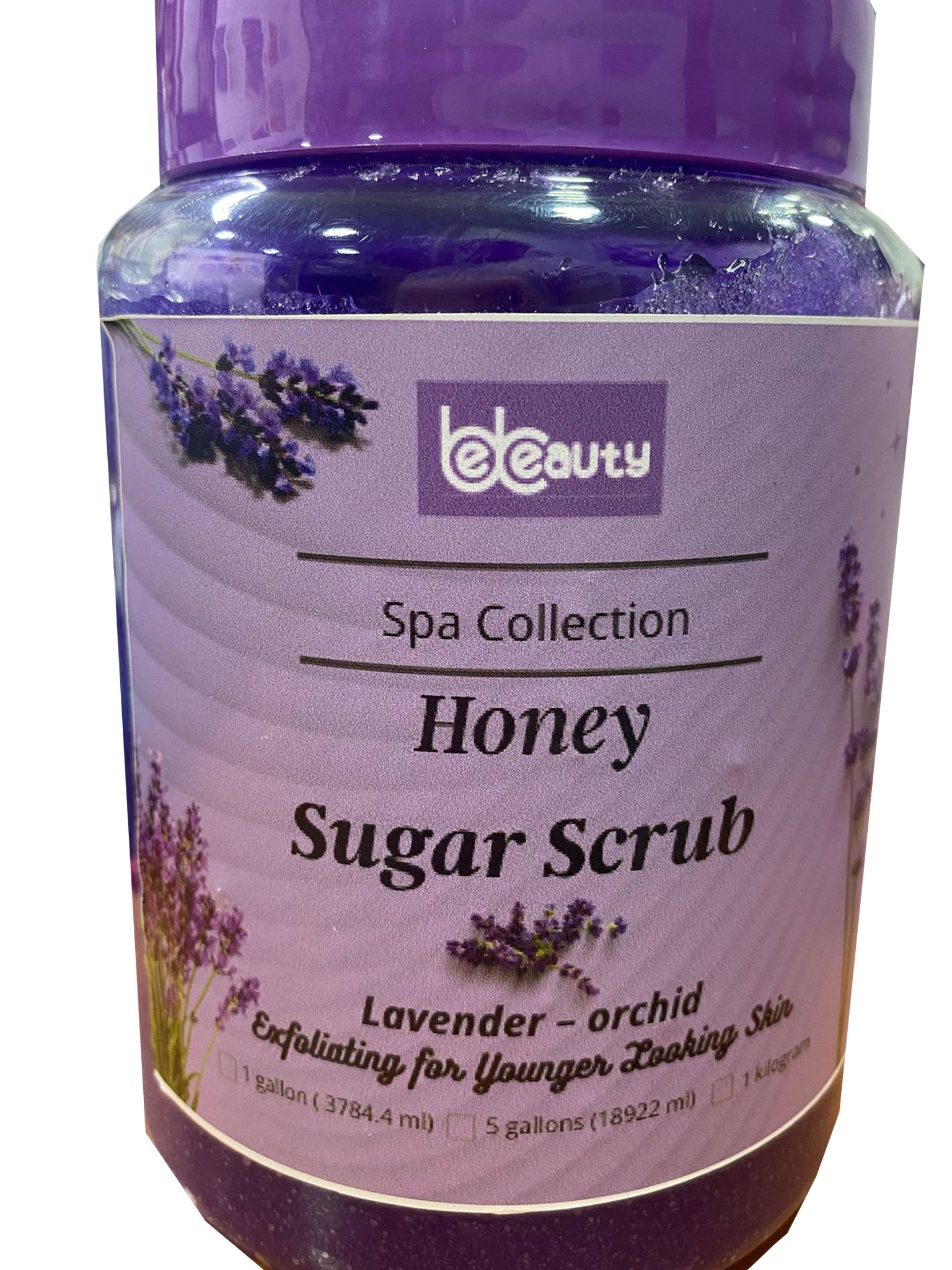 Spa pedicura Scrub lavanda 1kg. - Imagen 2