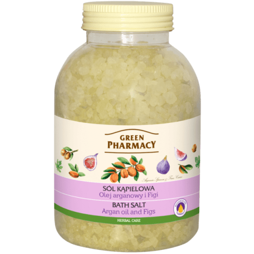 SAL DE BAÑO Green Pharmacy , aceite de argán e higos