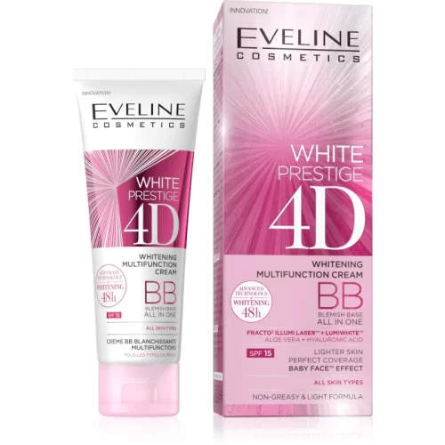 EVELINE White Prestige 4D Contorno de Ojos Blanqueador 20ml