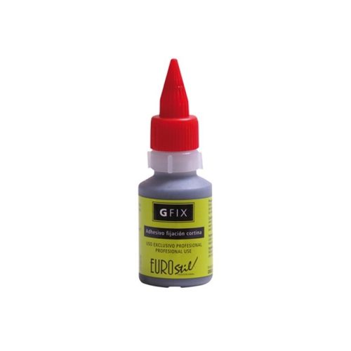 Eurostil Adhesivo fijación para extensiones de pelo color negro GFIX 50 ml