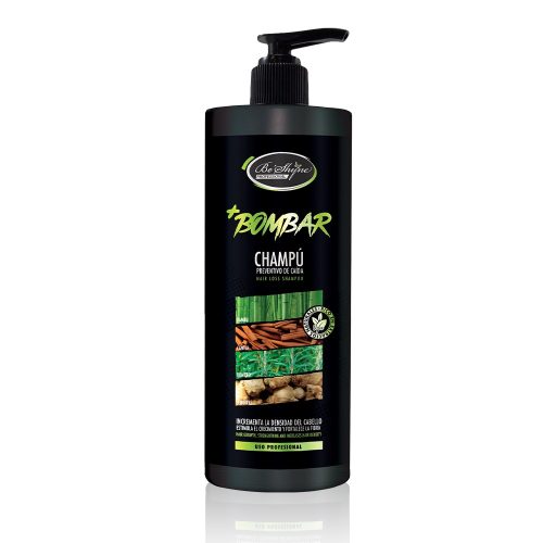 Champú Bombar Be´Shyne® incrementa la densidad y estimula el crecimiento.