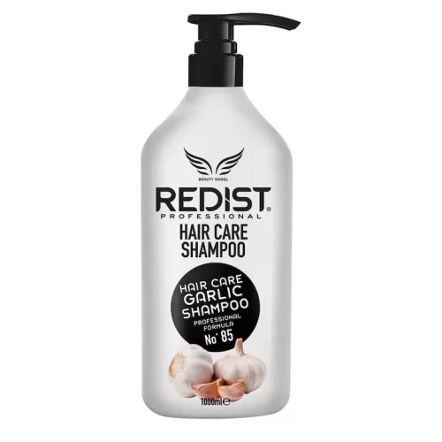 Champú profesional anticaída con extracto de ajo Redist Professional Garlic Shampoo 1000ml.
