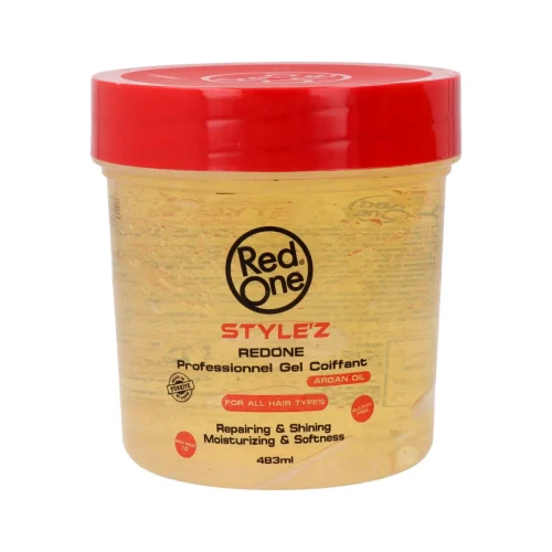 Red one gel fijador argan oil 483 ml