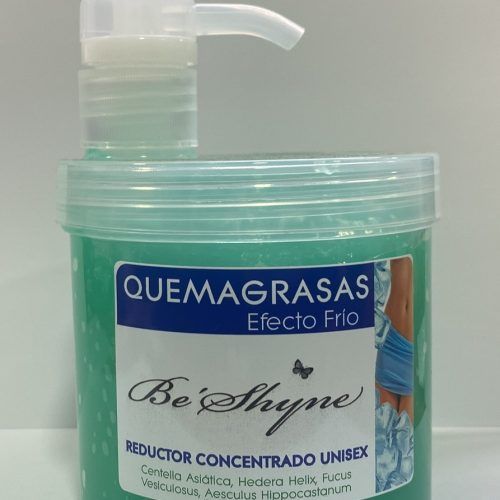 Gel Reductor Quema Grasas Efecto Frío Unisex Be´Shyne 500ml