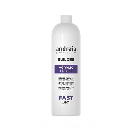 ANDREIA PROFESSIONAL BUILDER ACRYLIC LIQUID FAST DRY LIQUIDO ACRILICO SECADO RÁPIDO 1000 ML