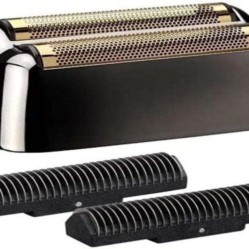 BaByliss Cabezal + Cuchillas Afeitadora Doble Negra, Único, Estándar