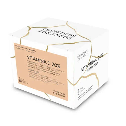 Ampollas de vitamina C x20 al 20%