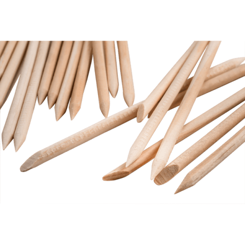 Palillos de Naranjo de madera Punta/chaflán