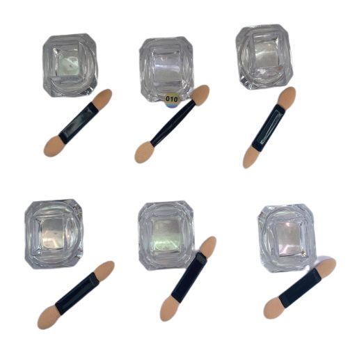 Uñas efecto espejo, 6 tonos de espejo