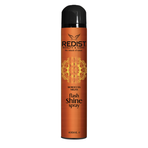 Redist - Flash Shine Spray With Argán De 400 Ml. Laca Con Brillo Sedoso Enriquecida Con Argán De 400 Ml.
