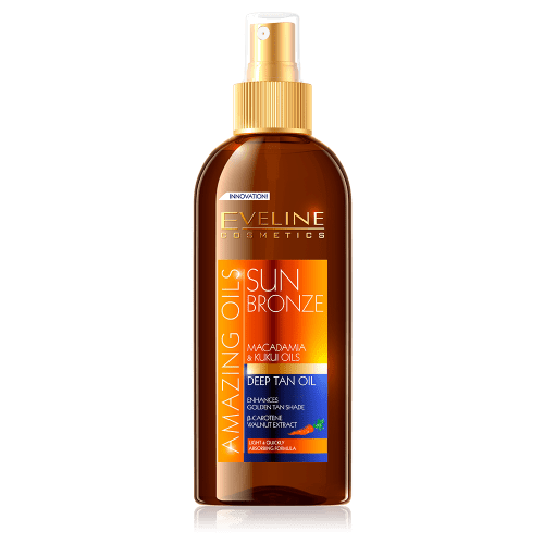 ACEITE BRONCE BRONCE DORADO PROFUNDO Eveline Increíble Absorción rápida 150 ml