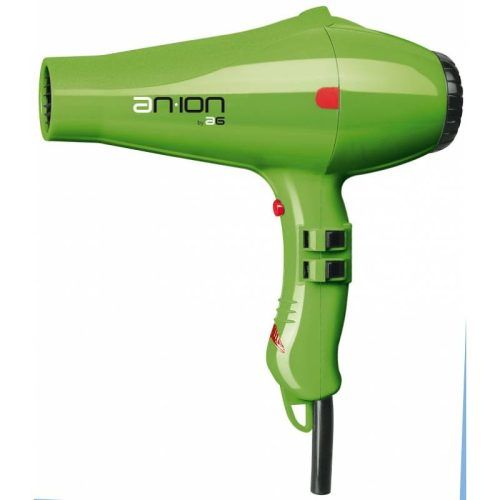 Asuer®, SECADOR AN-ION VERDE,, NEGRO 2100W