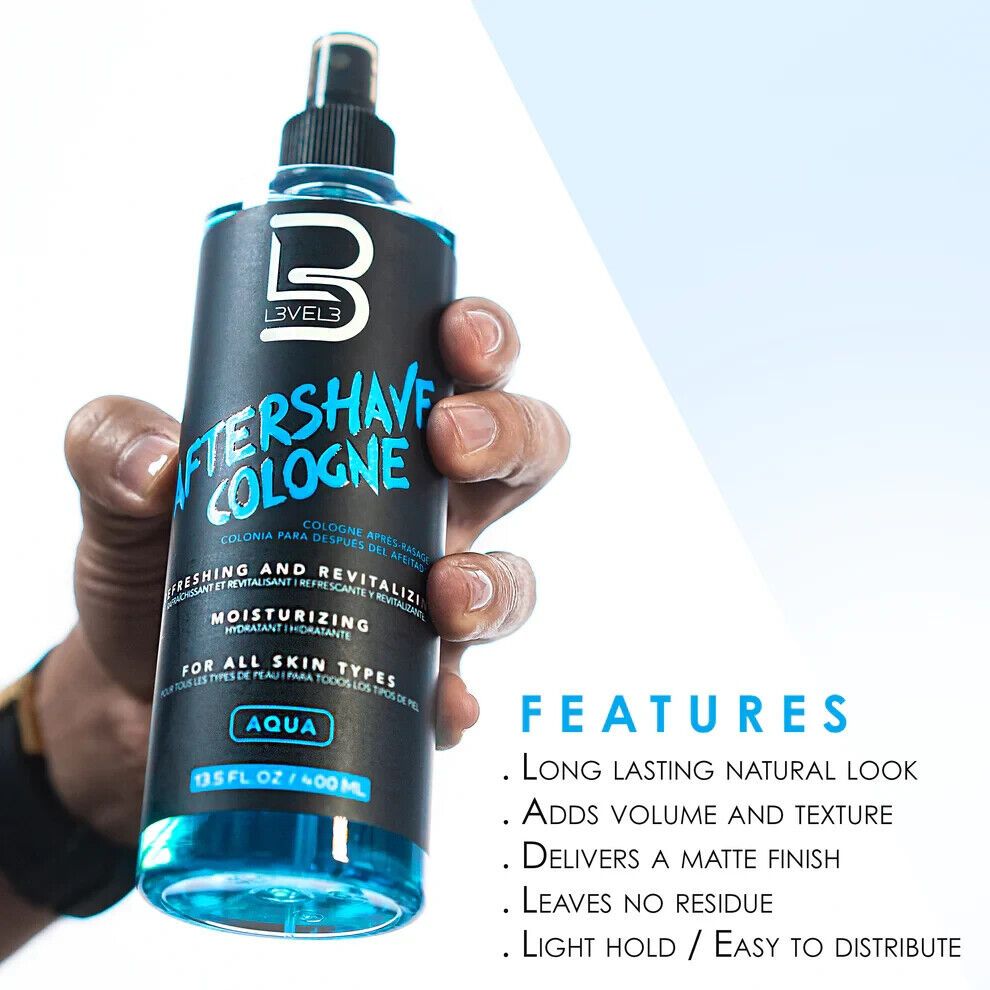 L3VEL3 AFTER SHAVE COLONIA AQUA 400ML - Imagen 2