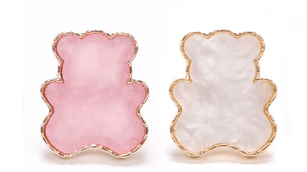 Anillo dedo mezcla de pinturas, paleta de resina