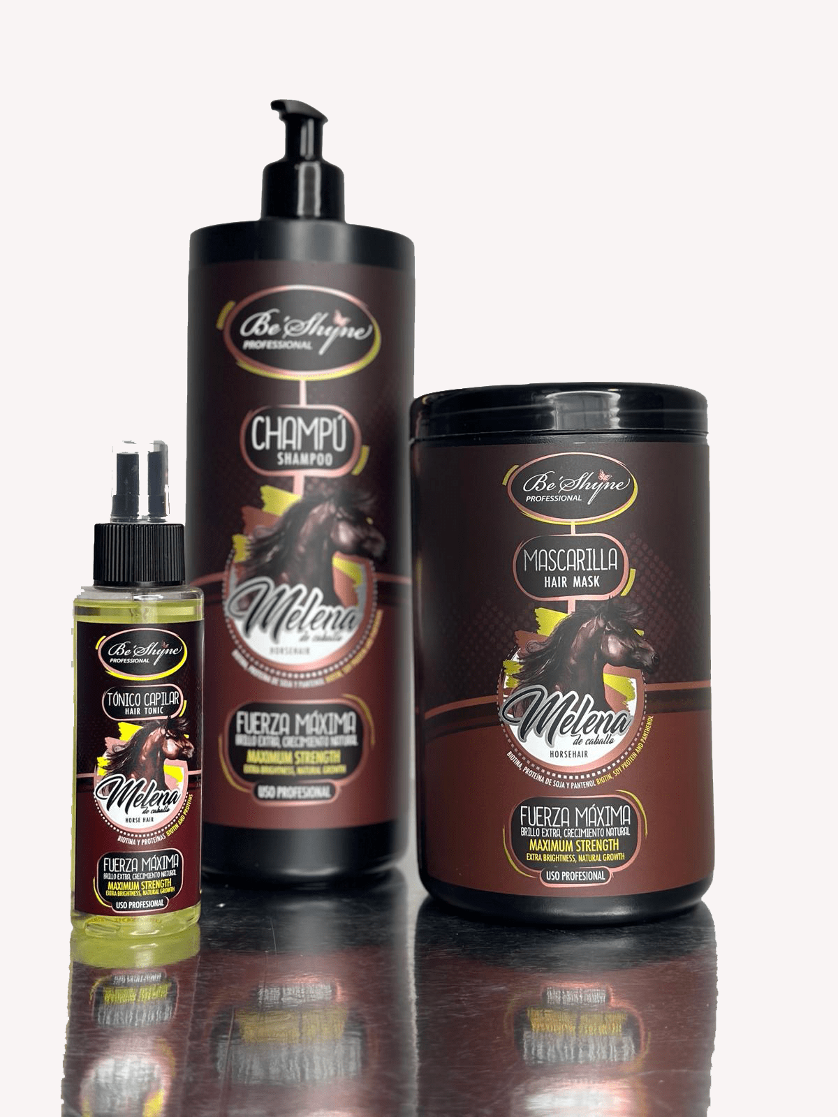 Be´Shyne® Champú Melenas 1L. - Imagen 2
