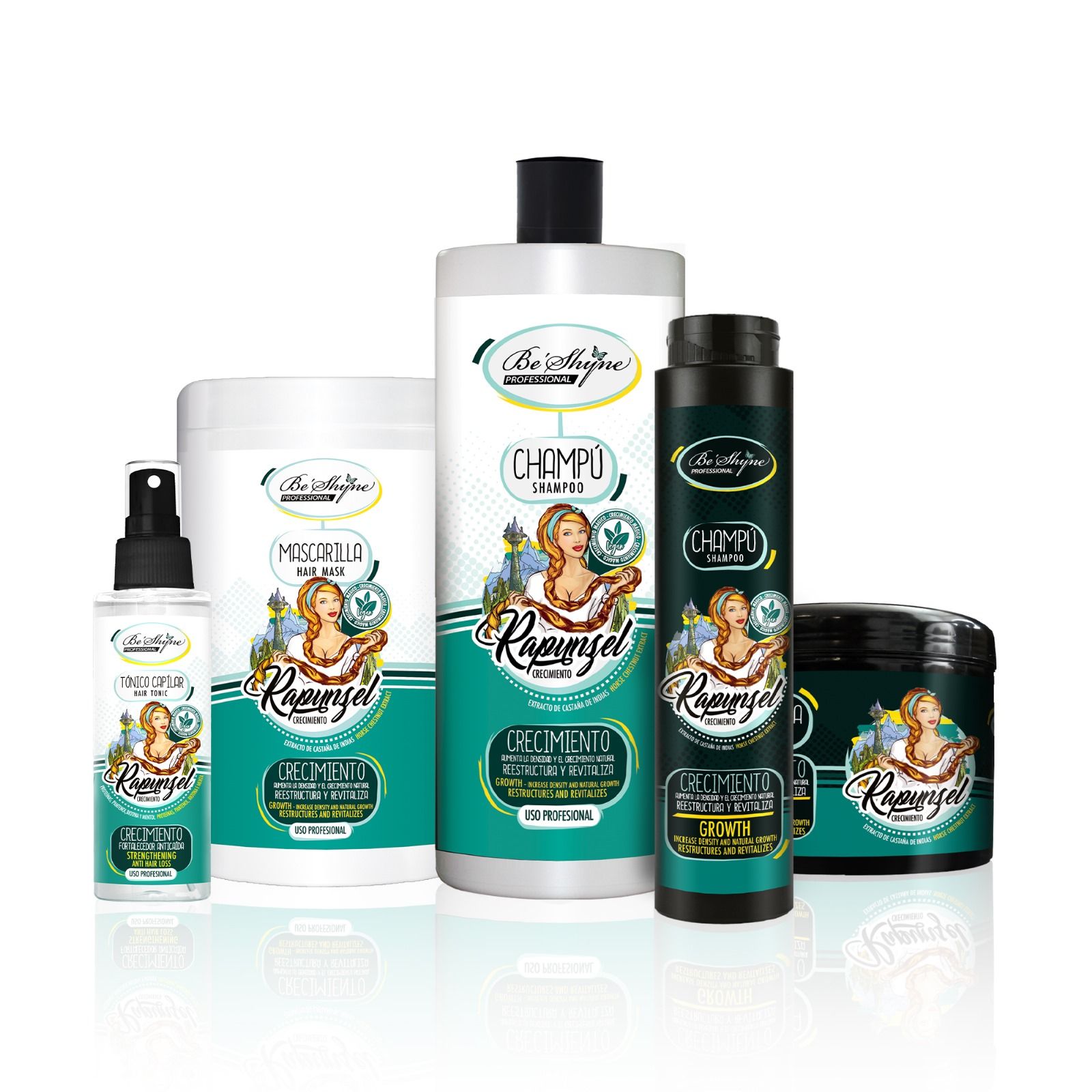 Be´Shyne® Mascarilla Rapunzel 1L. - Imagen 5