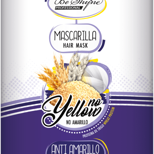 Be´Shyne® Mascarilla No Yellow, Antiamarillo 1L.