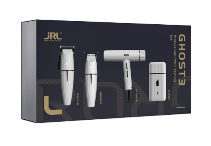 Kit JRL Ghost 3 (Clipper 2020C, Trimmer 2020T, Shaver SF y Dryer Pro Forte) – JRL