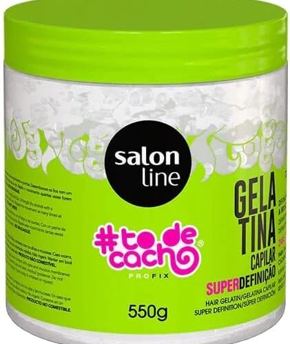 Salon Line Gelatina To de Cacho - Super Definição 550g