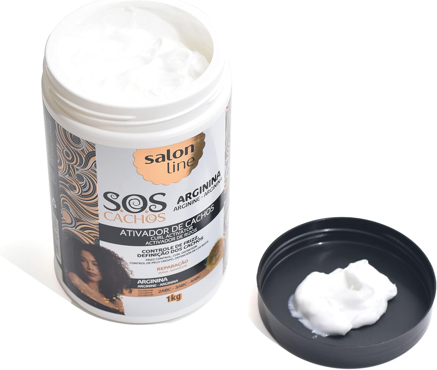 Salon Line Activador de Cachos SOS Cachos Arginina 1kg - Imagen 3