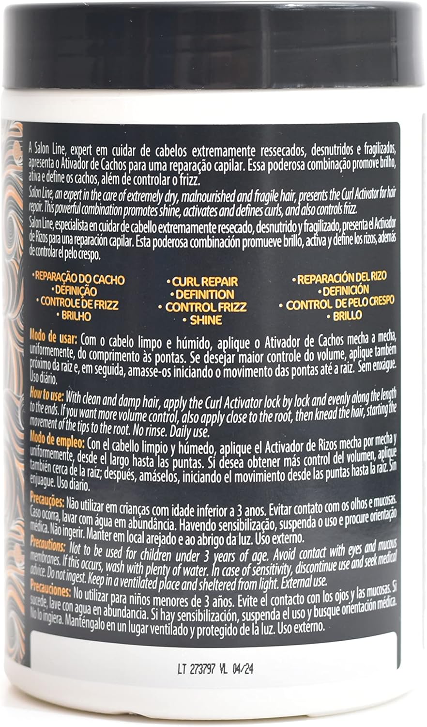 Salon Line Activador de Cachos SOS Cachos Arginina 1kg - Imagen 2
