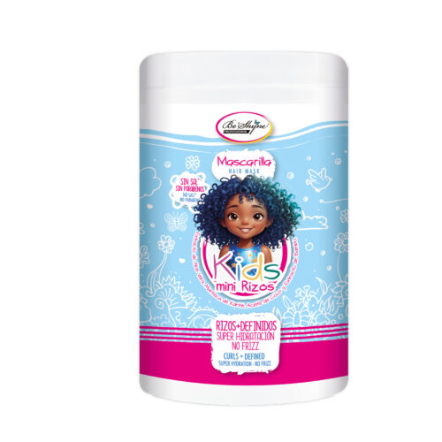Be´Shyne® Mascarilla Rizos definidos, hidratación, No frizz NIÑOS, KIDS, METODO CURLY 1k