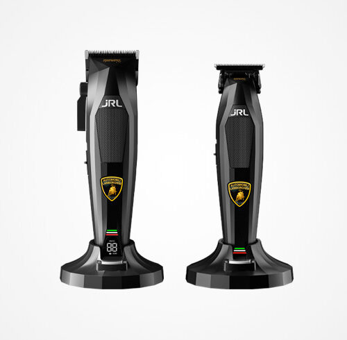 JRL®,MÁQUINA DE CORTE PROFESIONAL INALÁMBRICA Y MÁQUINA PROFESIONAL CORTE Y AFEITADO, DIAMANTE COMBO · JRL X LAMBORGHINI COLLECTION · NEGRO