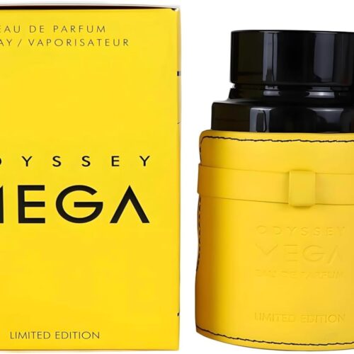 Perfume Árabe. Odyssey Mega Eau de Parfum, Edición Limitada, Fragancia Cítrica-Amaderada, 100 ml