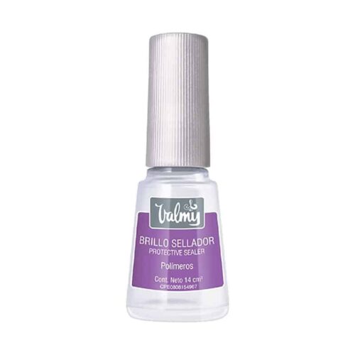 Valmy Brillo Sellador de Esmalte de Uñas para Prolongar la Duración de la Manicura y Pedicura (14 ml)