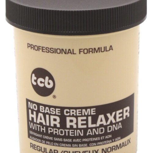 Tcb Hair Relaxer - Crema sin base, tarro regular de 7.5 onzas, 212 gr