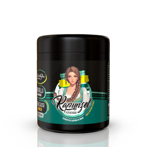 Be´Shyne® Mascarilla Rapunzel, 500gr, reestructura y revitaliza el crecimiento.