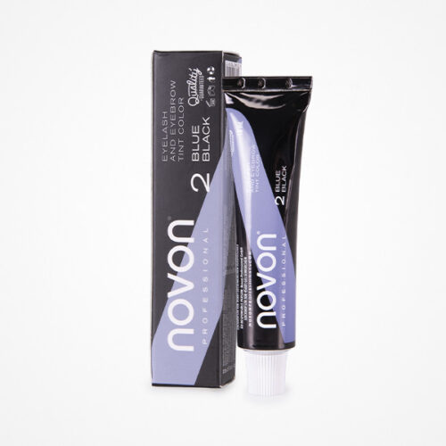 Tinte profesional para pestañas y cejas Azul Negro 2 | Novon Professional 15 ml