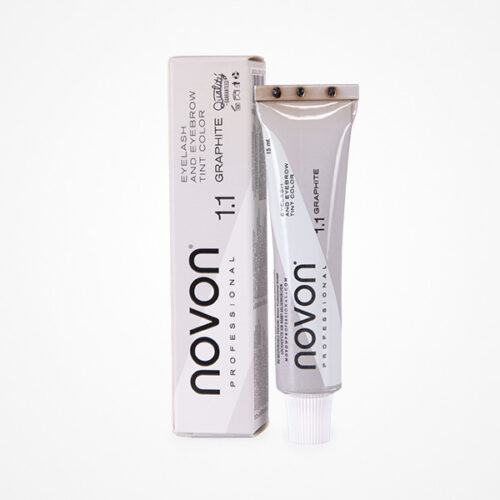 Tinte profesional para pestañas y cejas Graphit 1.1 | Novon Professional 15 ml