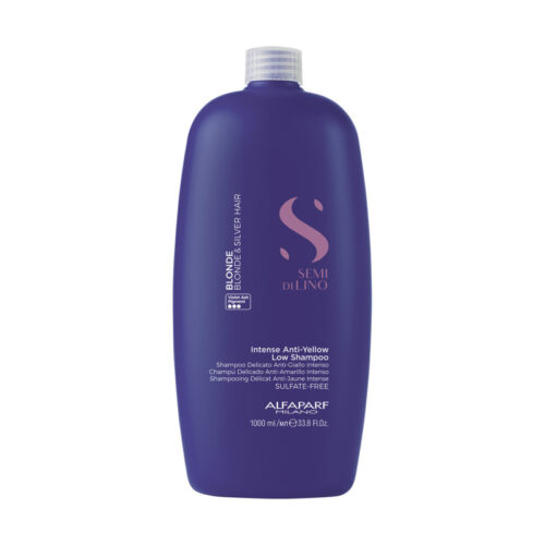 Champú Delicado Alfaparf Semi di Lino Blonde Anti-Amarillo Intenso
